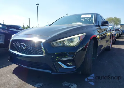 2018 Infiniti Q50 Luxe/Sport from USA, damaged, VIN JN1EV7AP4JM356489